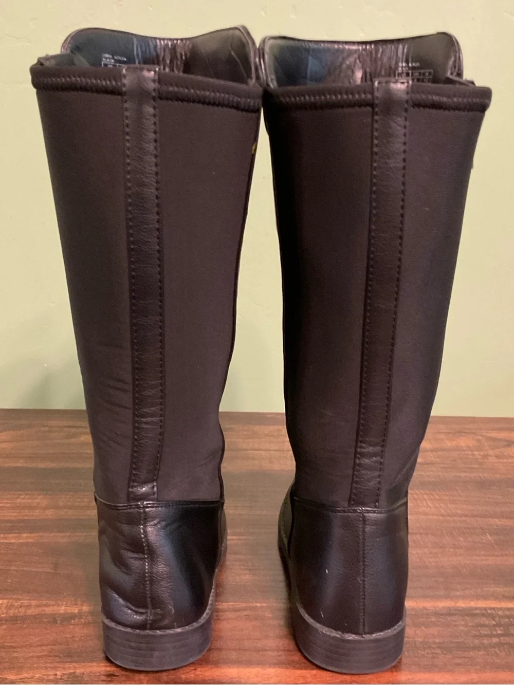 Michael Kors Emma Azeala Girls Riding Boots Black size 1